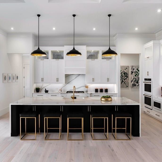 Black Kitchen Islands