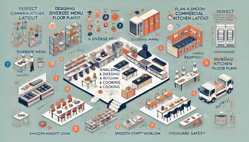 commercial kitchen layout 