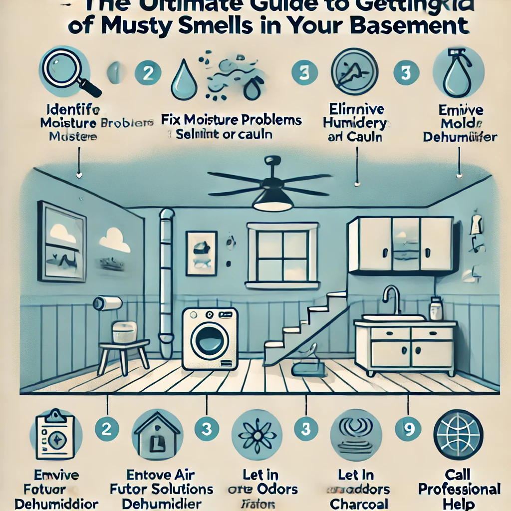 How to Get Rid of Musty Smells in Your Basement | Simple and Effective Tips