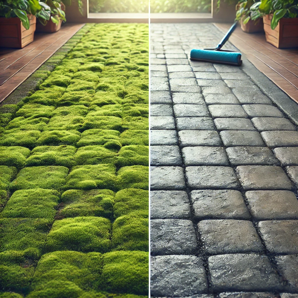 How to Remove Moss from Pavers