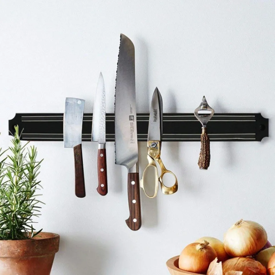 Magnetic Strips for Knife Storage